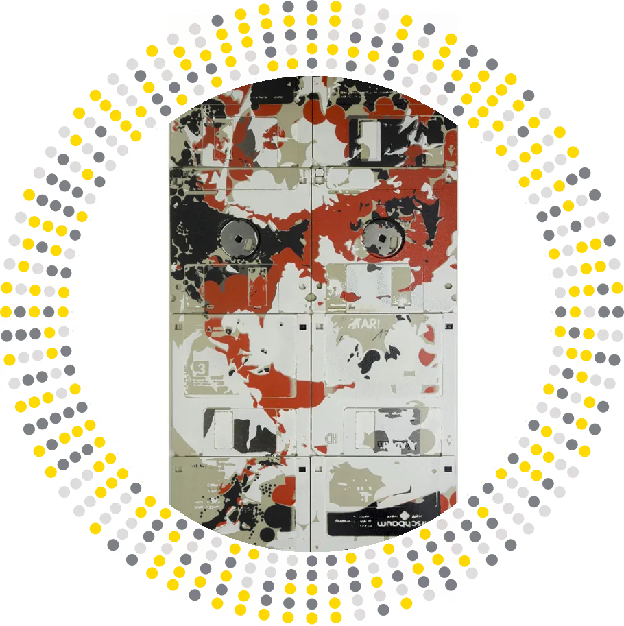 Are we the robotos - floppy disk artwork