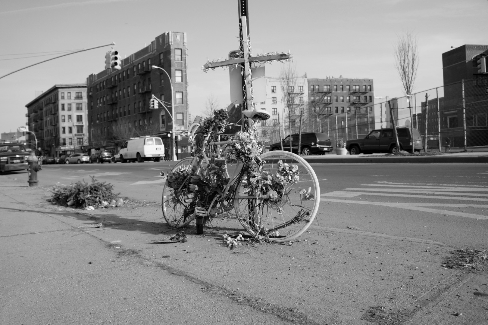 The death in the streets of NY at Williamsburg