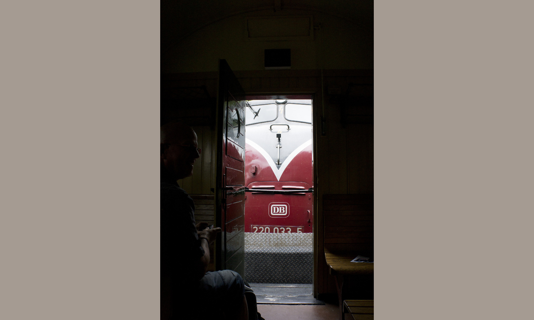 The train at the Hespertalbahn
