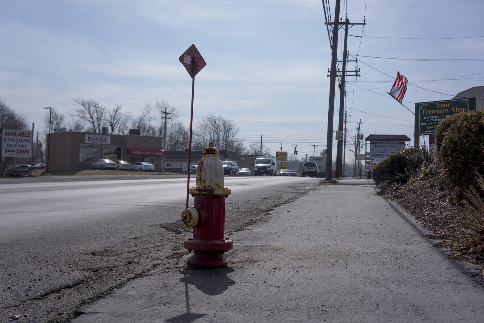 A hydrant at a town in upstate New York A hydrant at a town in upstate New York