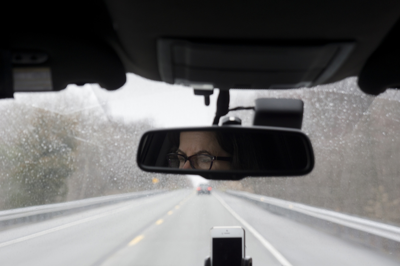 Driver concentrating on the road Driver concentrating on the road
