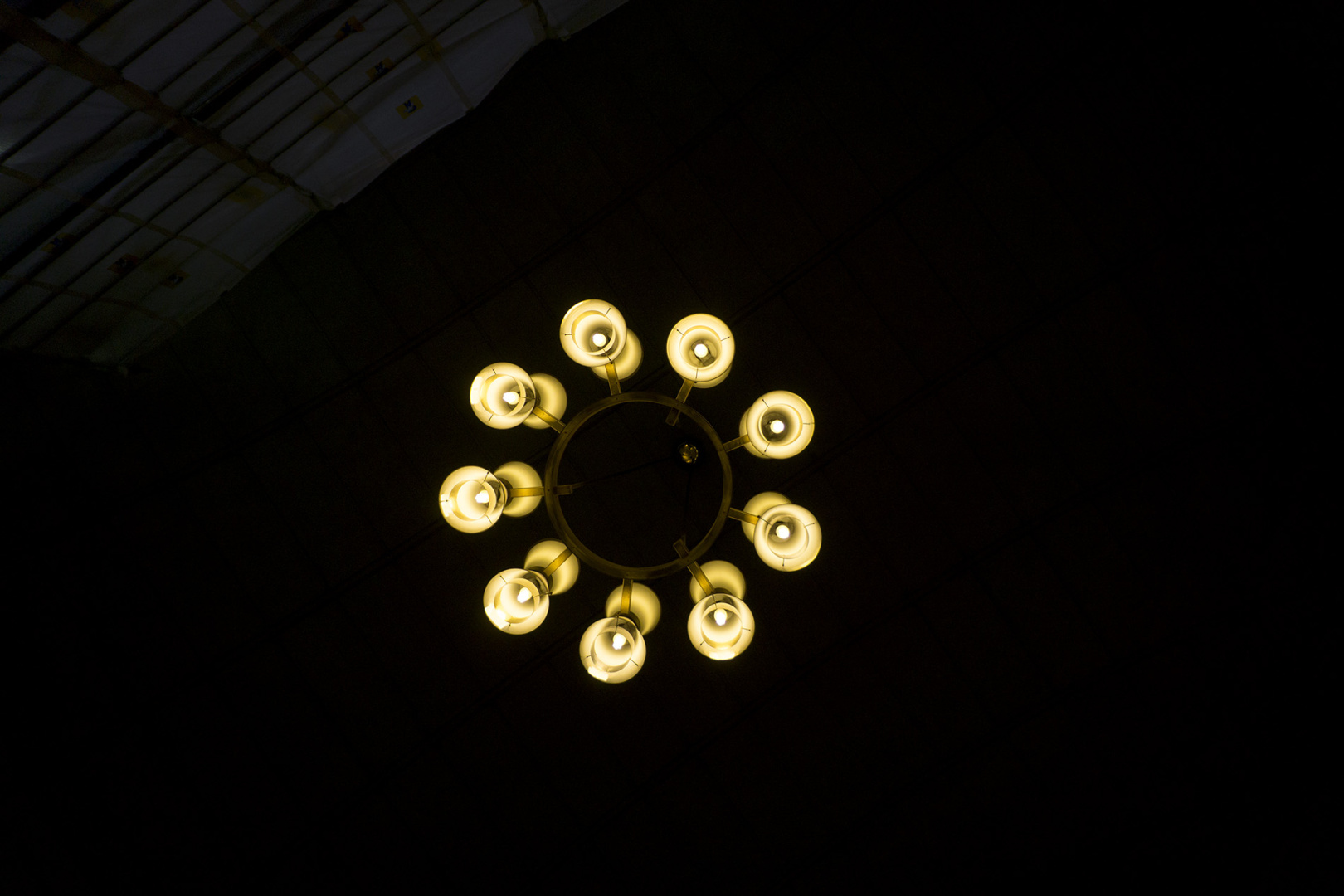 The lights at the main train station (rautatiaasema) in Helsinki, Finland The lights at the main train station (rautatiaasema) in Helsinki, Finland