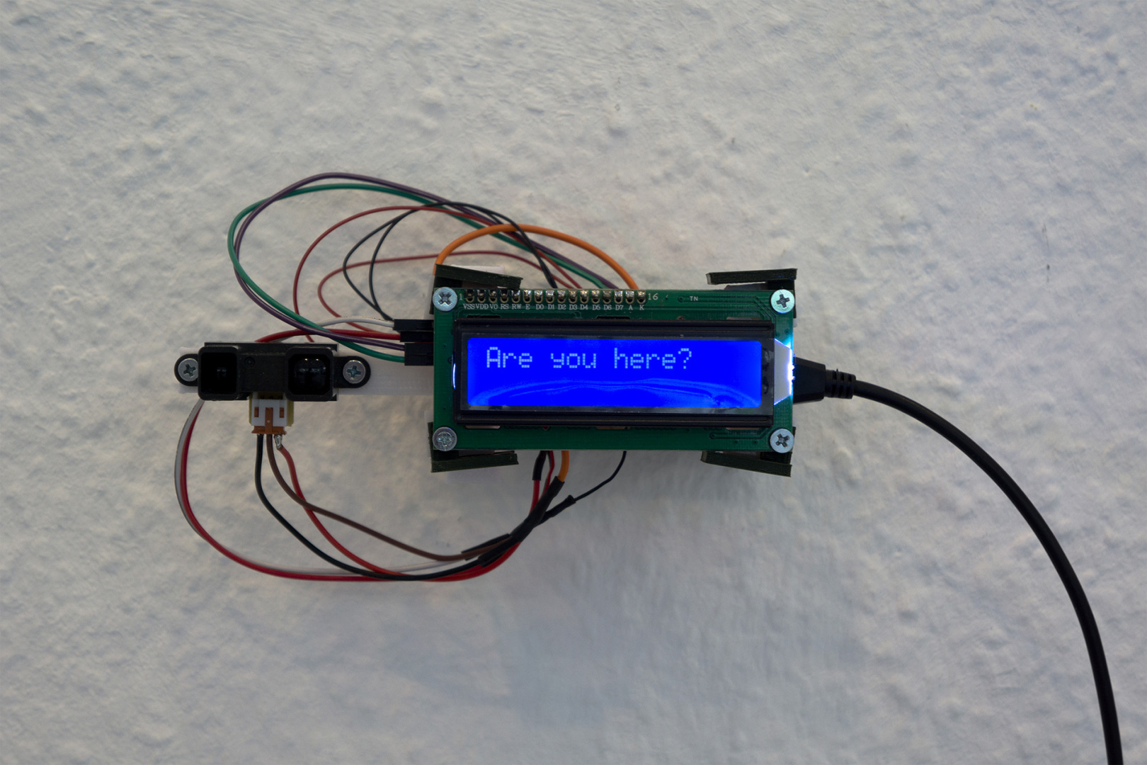 interactive installation using LCD + Arduino interactive installation using LCD + Arduino