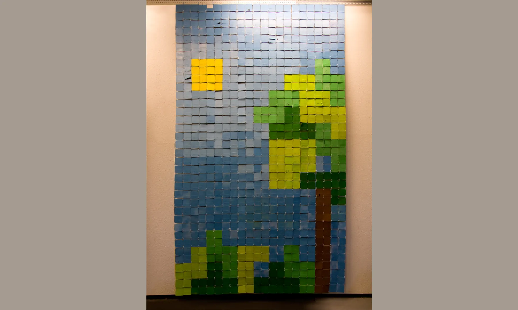 Play the world - Floppy Disk installation by Artist Dominik Jais