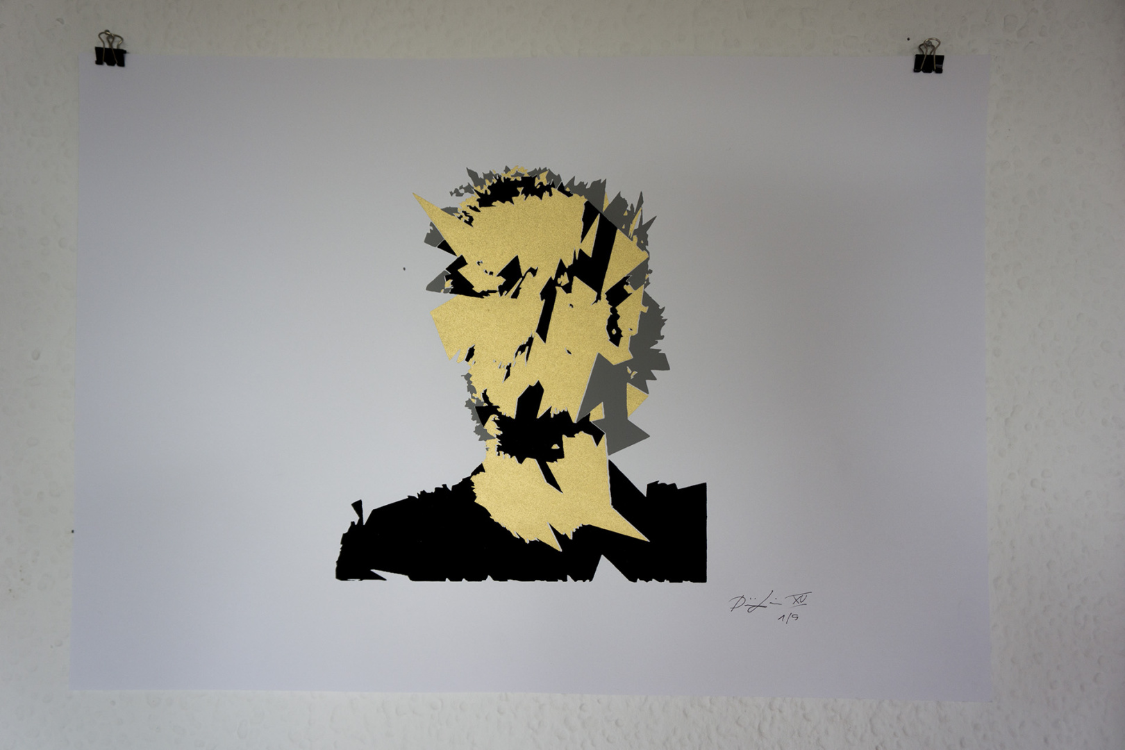 my face I - inspired by Batous eyes - artwork by Dominik Jais my face I - inspired by Batous eyes - artwork by Dominik Jais