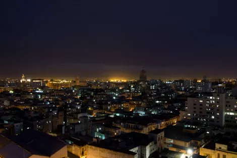 Havana by night is a beautiful sight