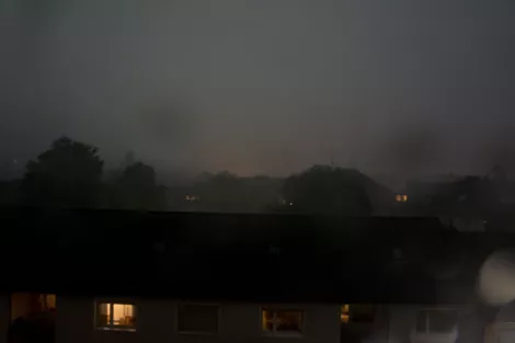 Storm upon us in Essen