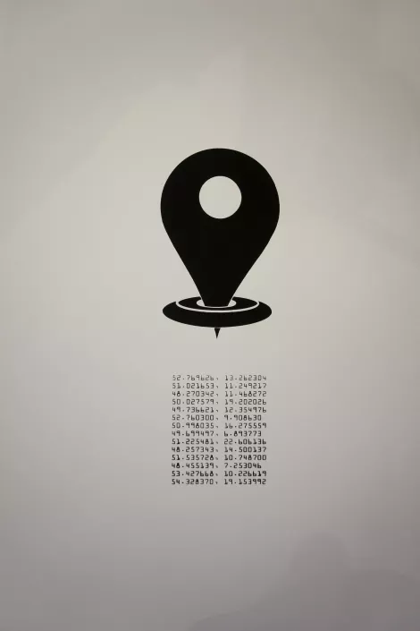 Places of interest - those places we will have forgotten sooner or later - contemporary artwork Places of interest - those places we will have forgotten sooner or later - contemporary artwork