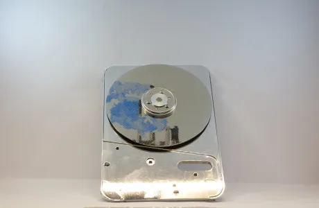 Art made of Hard drive parts - modern and contemporary